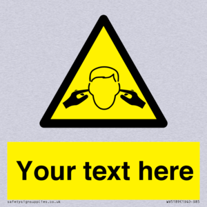 Custom Noise Hazard Sign